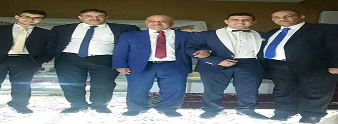 تهنئة قلبية لعضو الجمعية رجل الاعمال الحاج / فتحي بريكة واولاده
