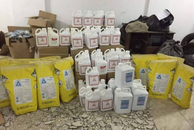 ضبط مبيدات زراعية ممنوعة من التداول بطوباس