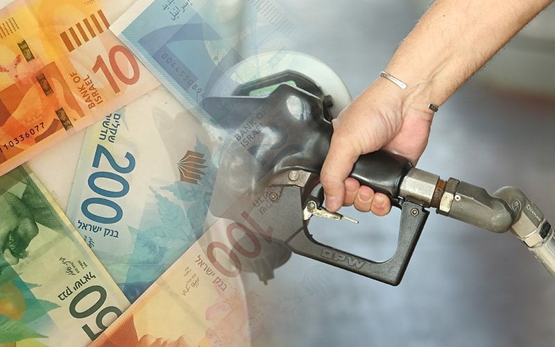 285 مليون شيكل إيرادات ضريبة المحروقات الشهر الماضي