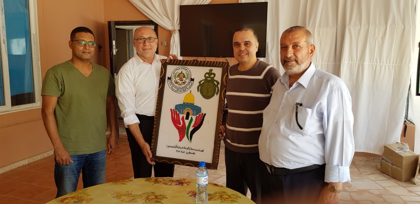 مركز الوفاء: يكرم المشفى الميداني المغربي بغزة