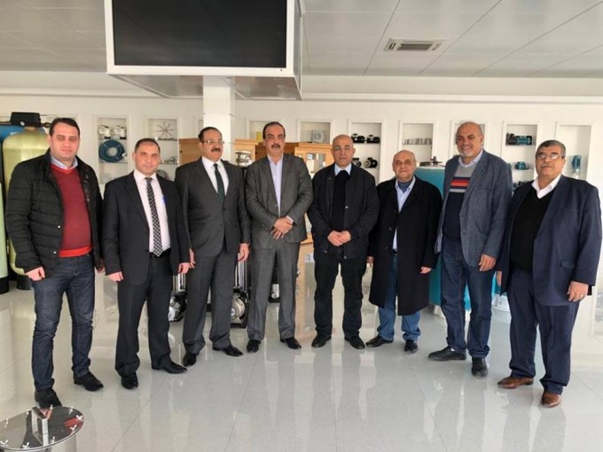 جمعية رجال الأعمال تزور شركة عبد السلام ياسين لتصنيع محطات تنقية المياه