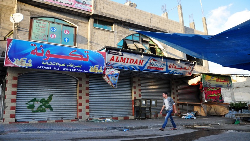 داخلية غزة تعلن فتح المحال التجارية في سوق شارع عمر المختار