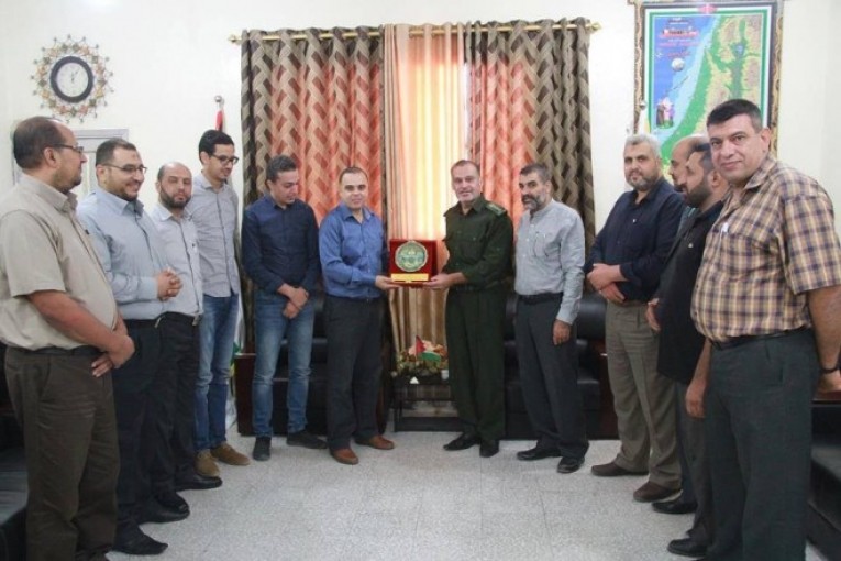 الخدمات الطبية بغزة تكرم المستشفى الميداني المغربي