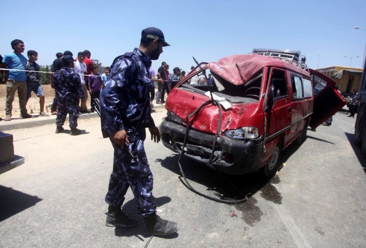 المرور: 56 حالة وفاة و3 آلاف حادث طرق بغزة خلال 2018