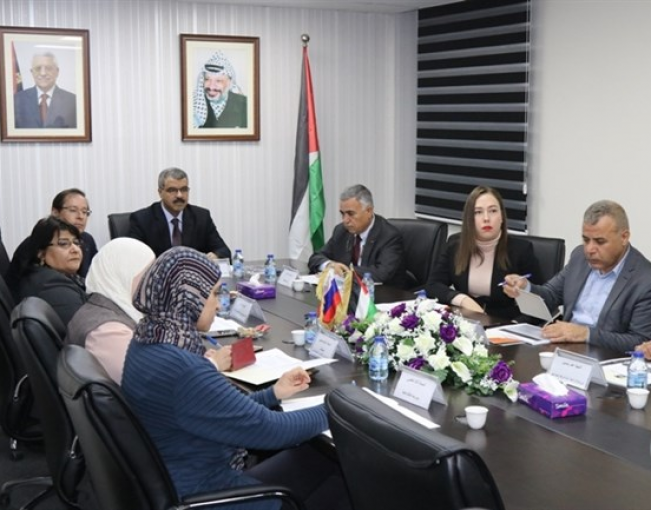 اجتماع فلسطيني روسي لمناقشة نتائج تقرير رقابي مشترك