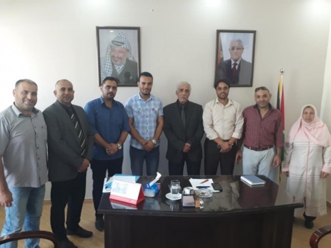 أبو النجا في لقاء الهيئة التأسيسية للمنتدى الفلسطيني لخريجي الجامعات المصرية