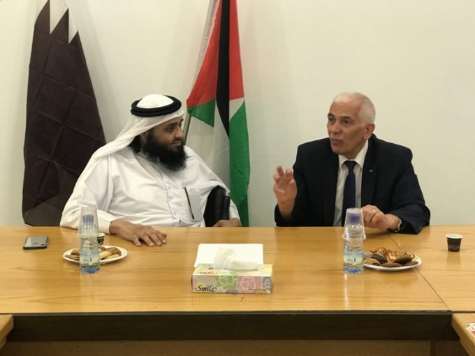 وفد قطري يطلع على اوضاع بيت لحم