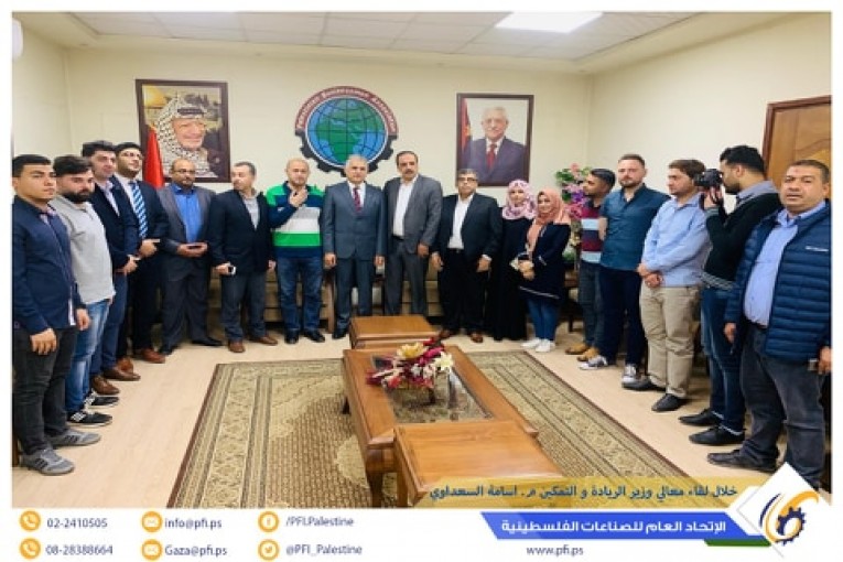 الحايك يبحث مع الوزير السعداوي سبل تمكين الشباب والنهوض بالمشاريع الريادية