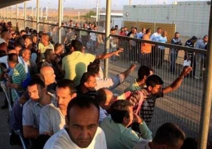 ارتفاع عدد سكان غزة المسموح لهم بالعمل في اسرائيل