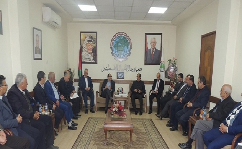 جمعية رجال الاعمال تبحث مع رئيس سلطة الطاقة سبل معالجة أزمة الكهرباء بغزة