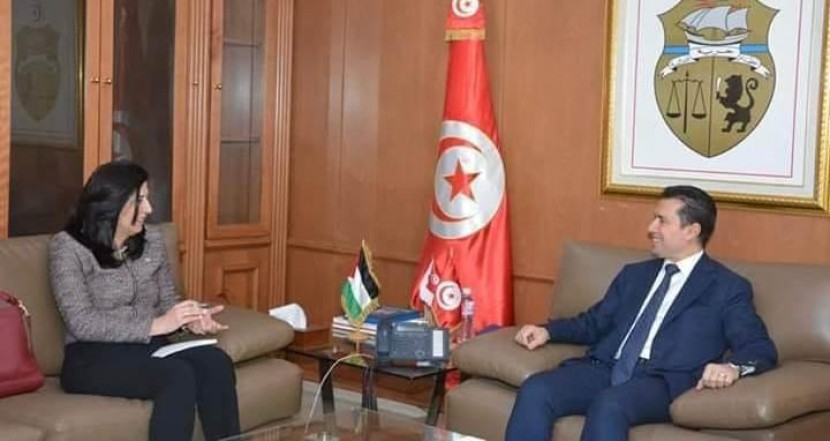 اتفاق فلسطيني تونسي لتسهيل دخول المنتجات الفلسطينية