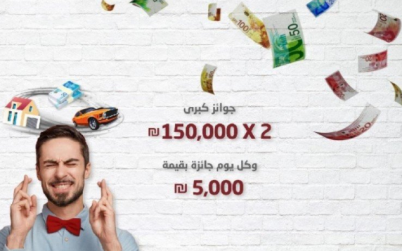 بملايين الشواكل: أبرز جوائز حملات البنوك في فلسطين خلال 2021