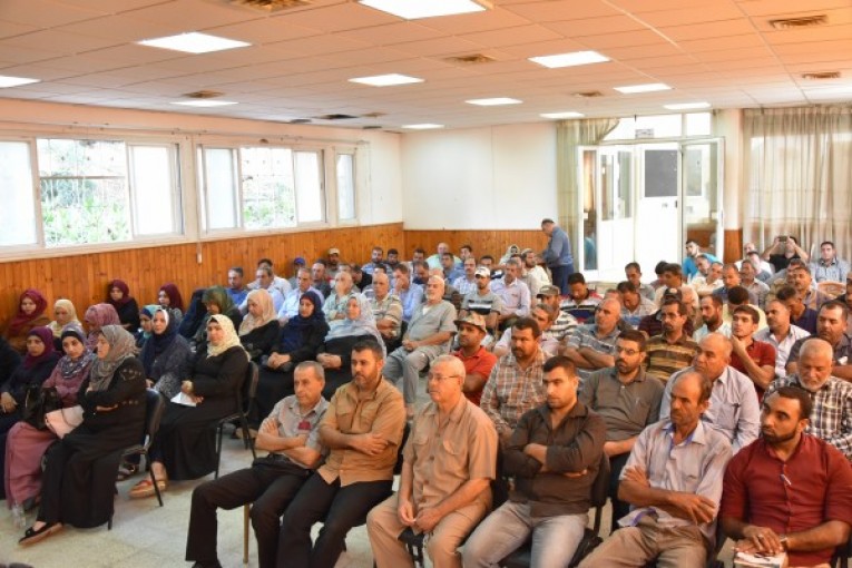 العمل الزراعي بغزة ينظم الورشة التعريفية الاولى بنشاط منح دعم الاستثمار الزراعي