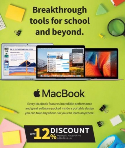سبيتاني تطلق خصومات حتى 12 % على أجهزة Mac Apple