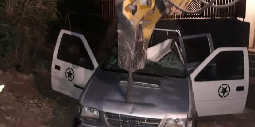 الشرطة والاجهزة الامنية بيت لحم تتلفان 68 مركبه غير قانونية ببلدة الشواورة