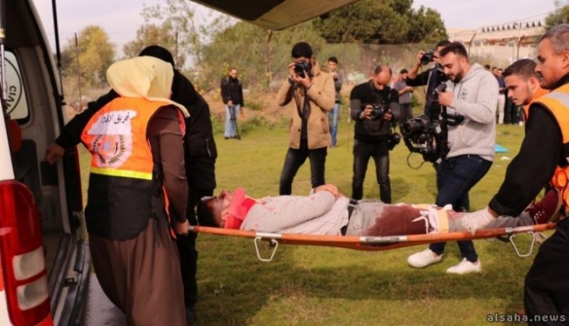 غزة: مناورة للدفاع المدني تحسباً لأي عـدوان إسرائيلي أو حالة طـوارئ