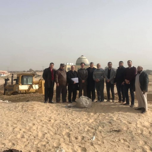 البدء في أولى خطوات بناء مستشفى رفح الطبي