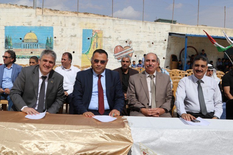 الإسلامي الفلسطيني: يساهم ببناء صفوف جديدة لمدرسة ذكور حزما