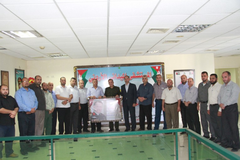 الخدمات الطبية تزور المستشفى الميداني الأردني