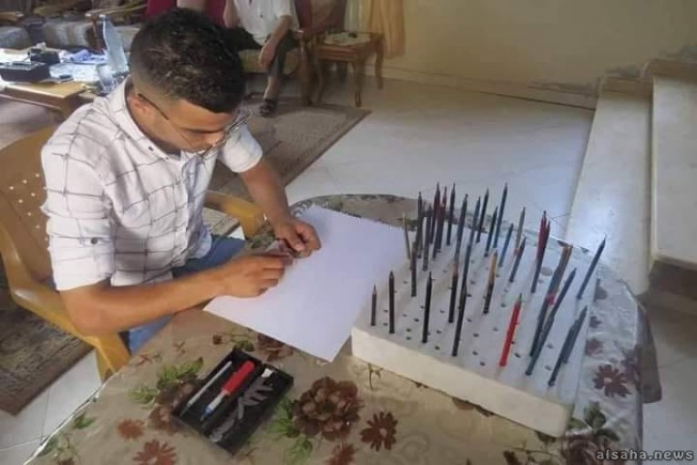 موهبة فلسطينية تنحت الأمل من بين الرصـاص