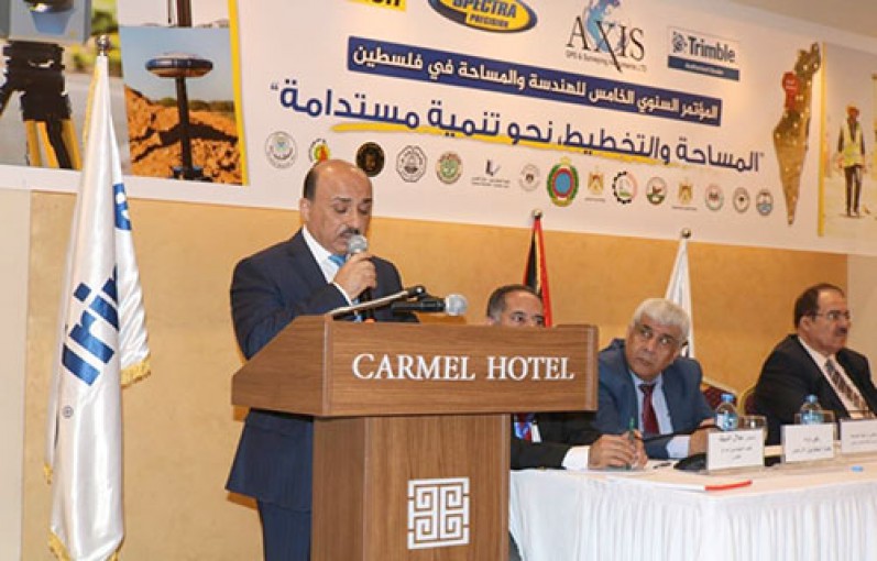 الحساينة يفتتح المؤتمر السنوي الخامس للهندسة والمساحة