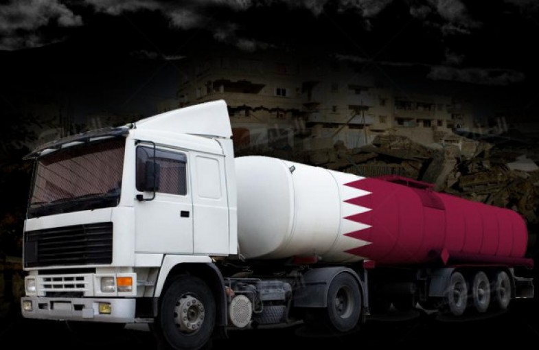 نتياهو يوافق على إدخال الوقود القطري إلى قطاع غزة