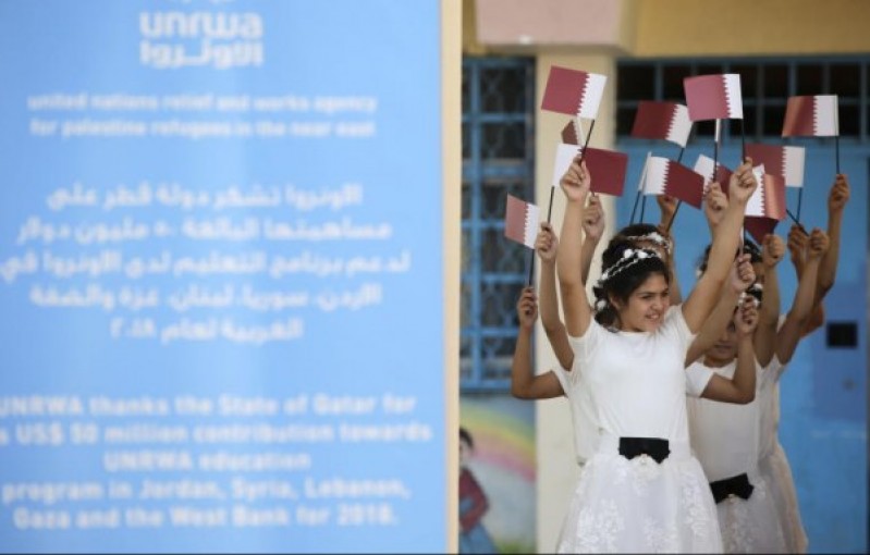 أونروا: مساهمة قطر كانت عنصراً حيوياً في فتح مدارسنا