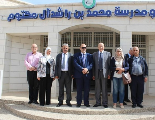 ابو العينين يتفقد جمعية الاحسان الخيرية