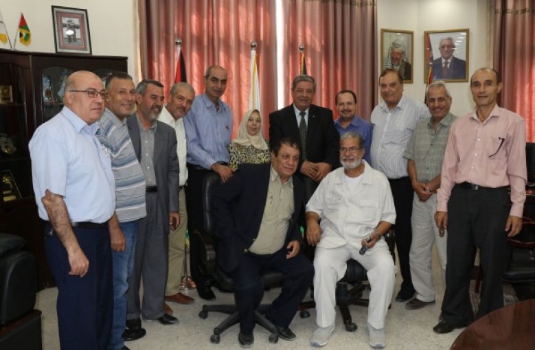 جامعة الأقصى تستقبل وفداً من رؤساء الهيئة الوطنية للمتقاعدين العسكريين