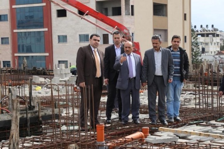 تطورات مشروع إنشاء مستشفى الولادة بمجمع الشفاء في غزة
