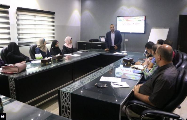 دورة تدريبية في التأهب للطوارئ والأزمات بخانيونس