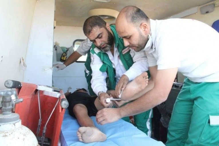 الخدمات الطبية تتعامل مع 367 إصابة في جمعة غزة تسقط الوعد المشؤوم