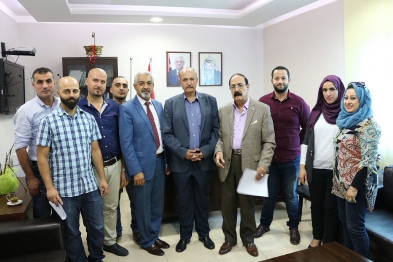 واصل أبو يوسف يتسلم مهام المنصب الجديد