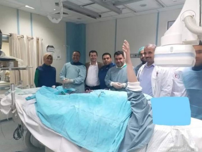 الصحة بغزة: إجراء عملية نوعية لشفط جلطة دموية من الدماغ بالقسطرة لعشرينية