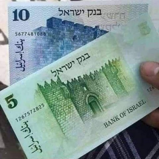 إسرائيل تُطلق عملة ورقية لفئتي (5 و10) شواكل
