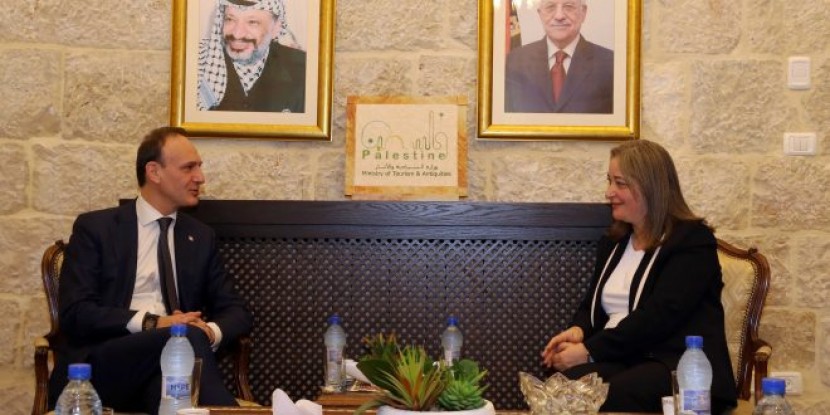 تعاون فلسطيني ايطالي في المجال الاثري