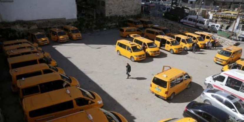139 مليون شيكل دخل سائقي المركبات العمومية والتكاسي في فلسطين