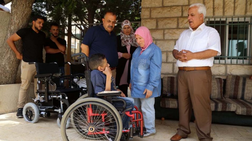 مكرمة رئاسية لذوي الاحتياجات الخاصة في محافظة طوباس