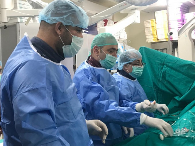 ادخال جهاز تصوير شرايين القلب OCT في فلسطين