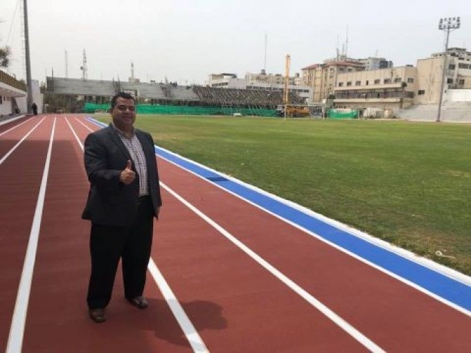 هنية يعلن الانتهاء من مشاريع لتطوير الملاعب في غزة بقيمة 5 مليون $