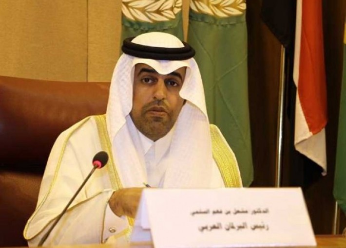 رئيس البرلمان العربي يدعو البوندستاج الألماني الإعتراف بدولة فلسطين ودعم الأونروا