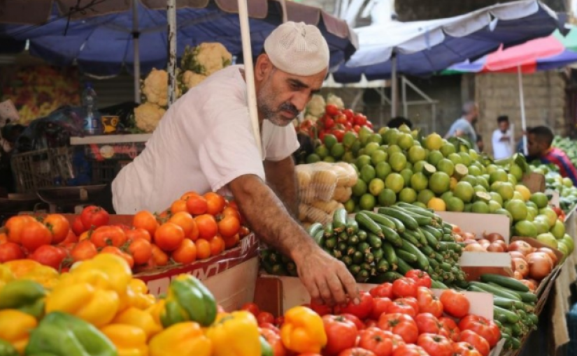 الإحصاء : الخضار سبب رئيسي لارتفاع أسعار المستهلك في فلسطين الشهر الماضي