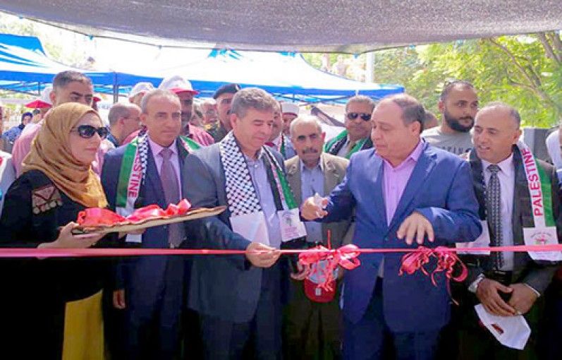 انطلاق فعاليات مهرجان تسويق العنب ومنتجاته في جنين