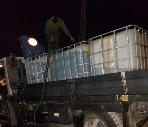 ضبط 8000 لتر سولار مهربا ومغشوش في حزما وعناتا