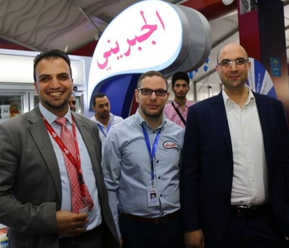 الجبريني للالبان تنهي مشاركتها في معرض فلسطين الغذائي