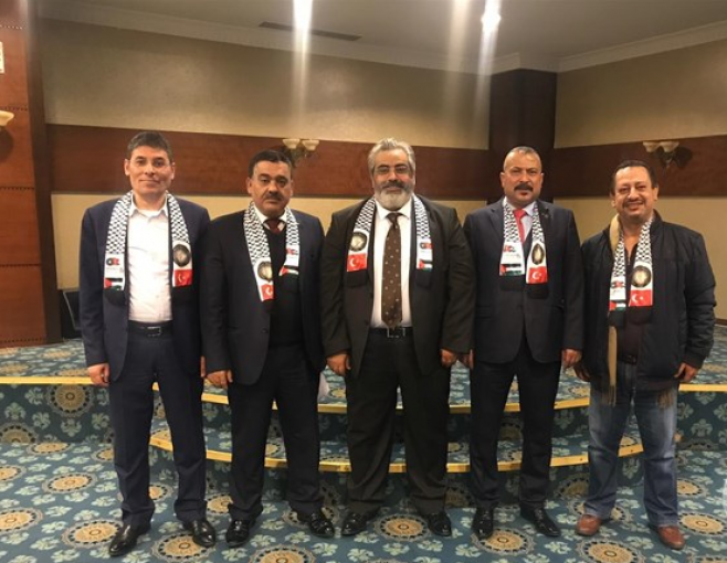 الحساسنة مجددا رئيسا لاتحاد رجال الأعمال الفلسطيني التركي