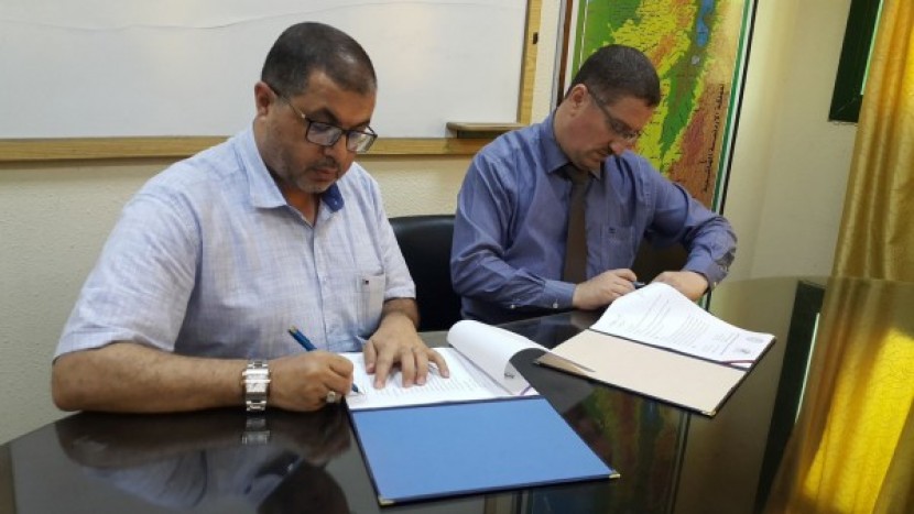 العلاقات الدولية يوقع اتفاقية مع الجامعة الإسلامية لتنفيذ برنامج تدريبي