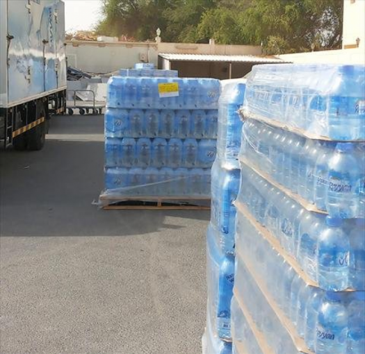 حظر عرض المياه والمشروبات تحت أشعة الشمس