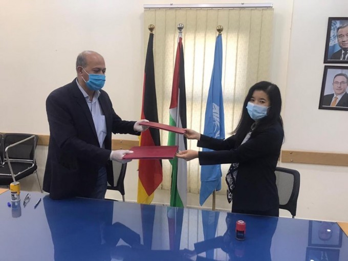 جمعية رجال الاعمال توقع اتفاقية مع UNDP لتشطيب طابقين بمبناها الجديد