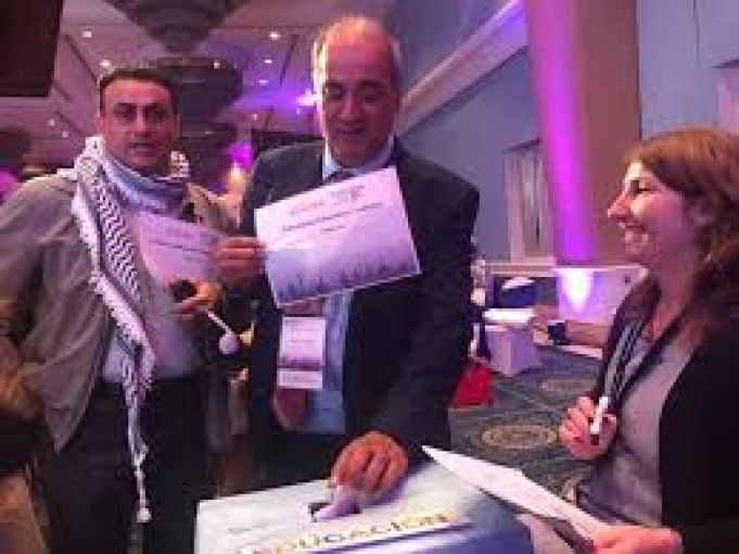 فوز فلسطين برئاسة الحملة العالمية للتعليم